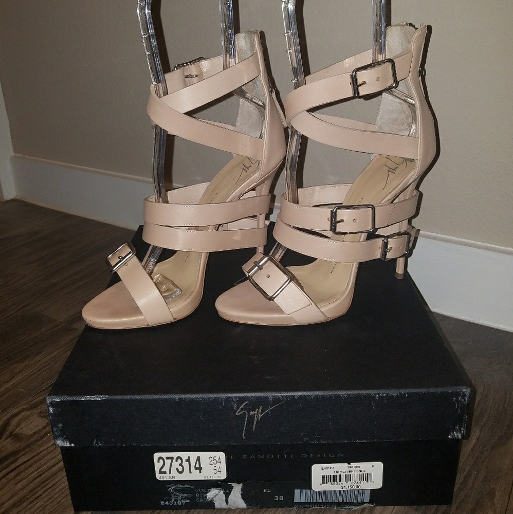 Giuseppe Zanotti Sabbia Multi Buckle Sandals